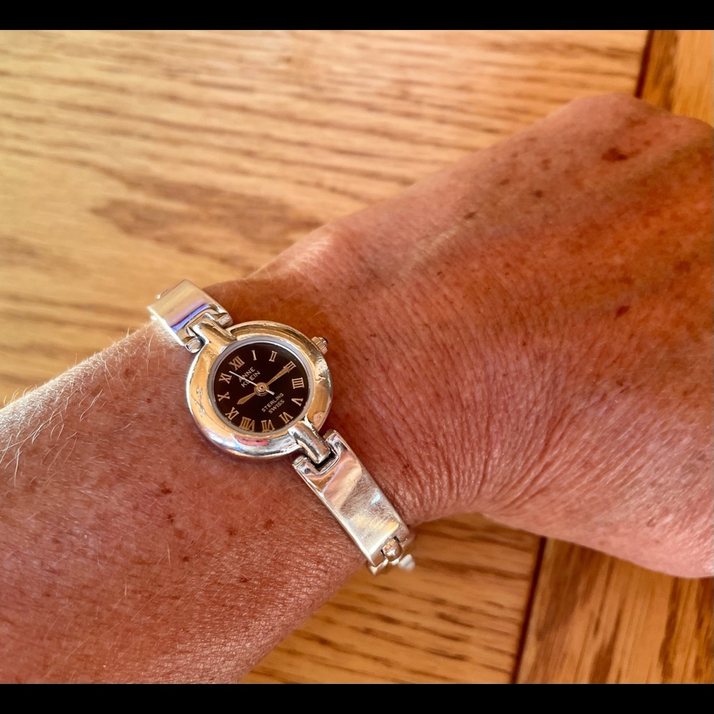 Vintage Sterling Silver Anne Klein Watch